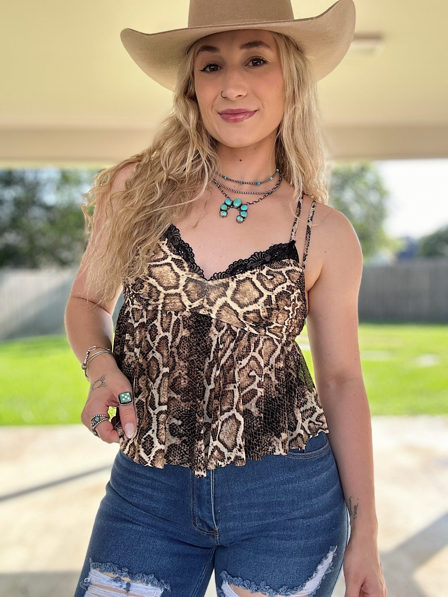 The Snake Skin Tank