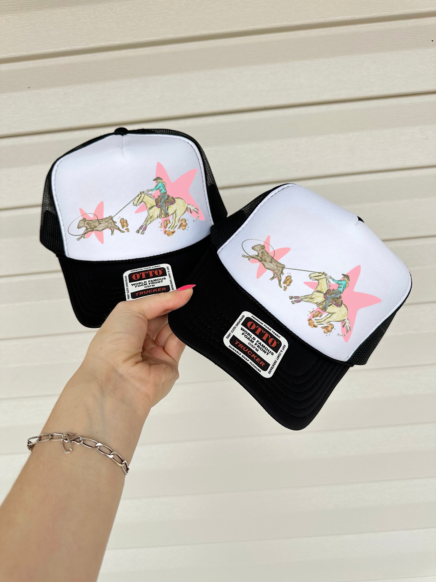 Cowgirl Roundup Trucker Hat (Multiple Color Options)
