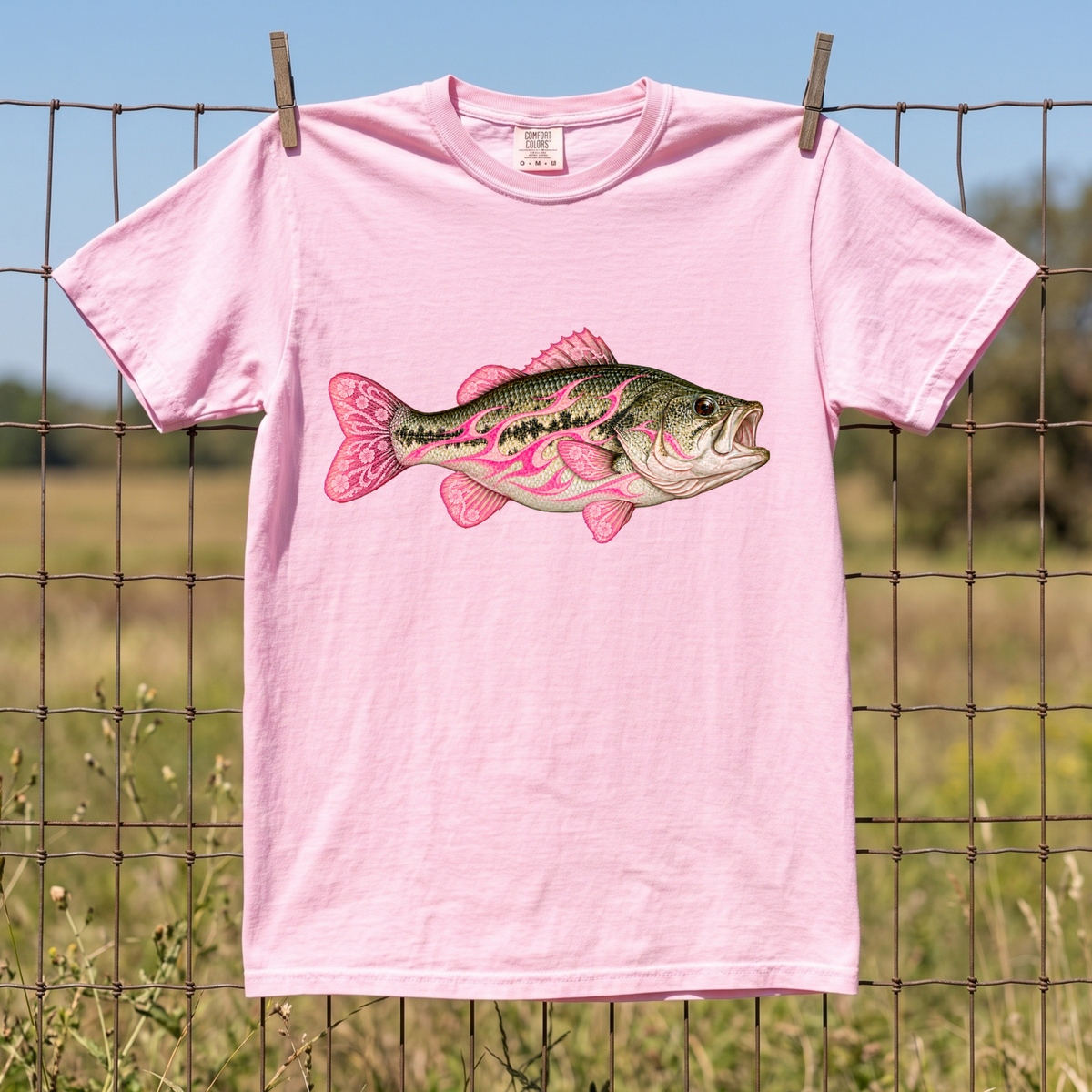 Lace Bass COMFORT COLORS TEE