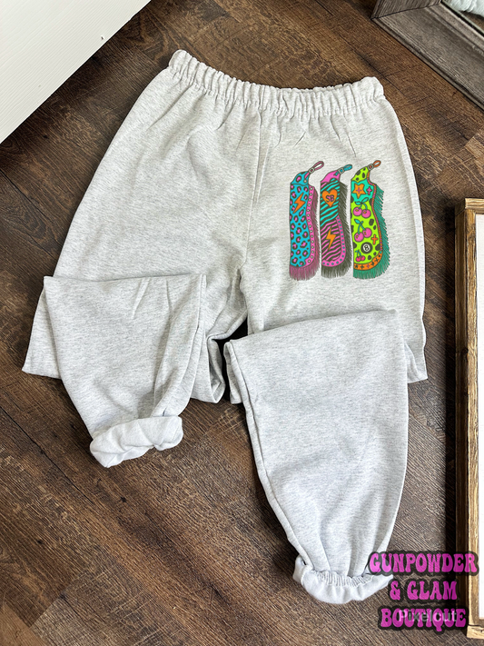 Cowgirl Chaps Joggers