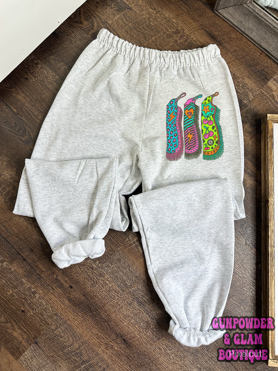 Cowgirl Chaps Joggers