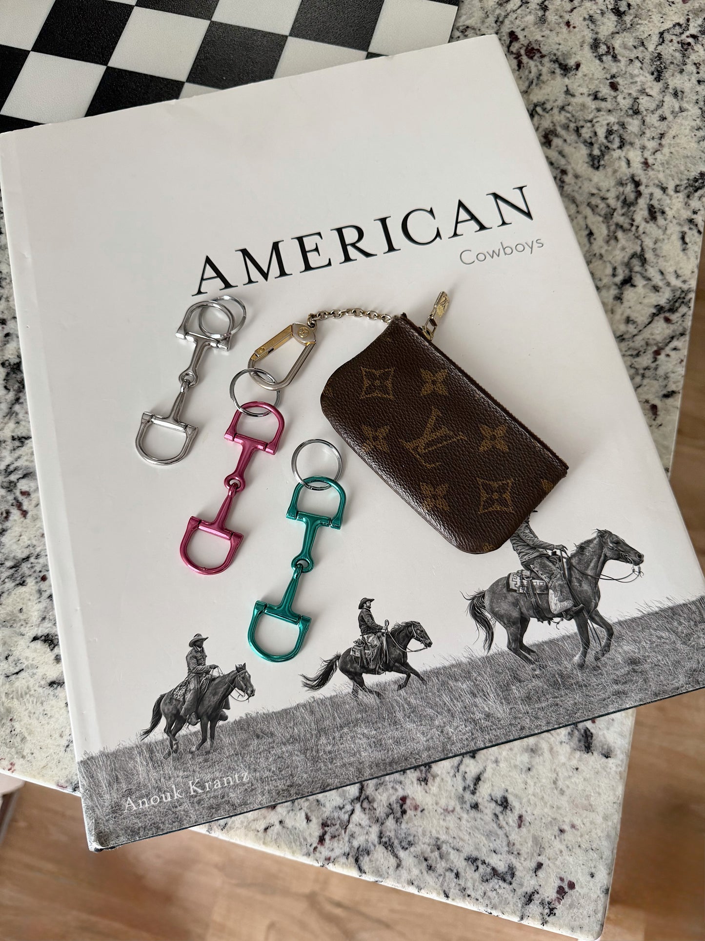 Snaffle Bit Keychain (3 colors)