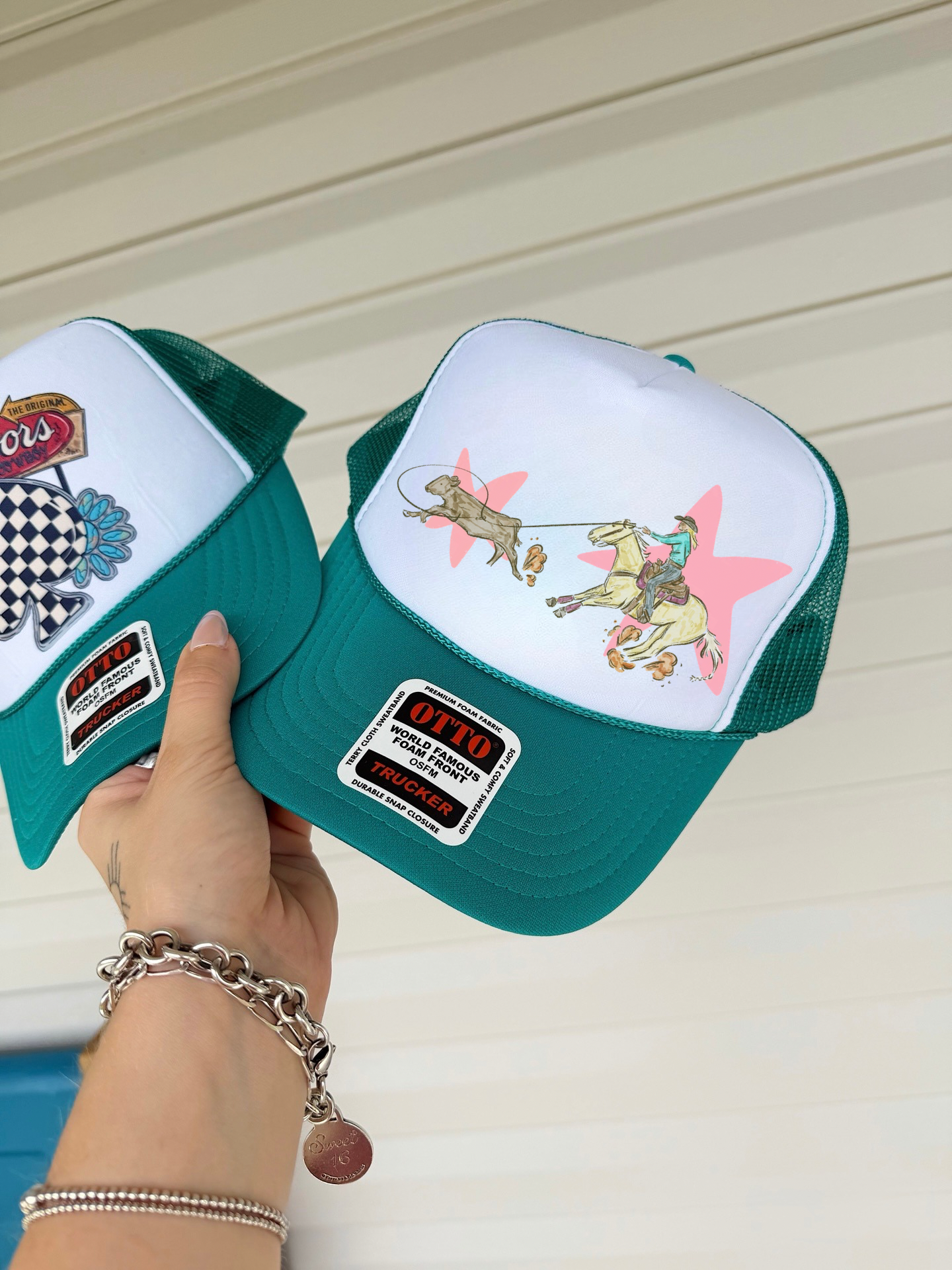 Cowgirl Roundup Trucker Hat (Multiple Color Options)