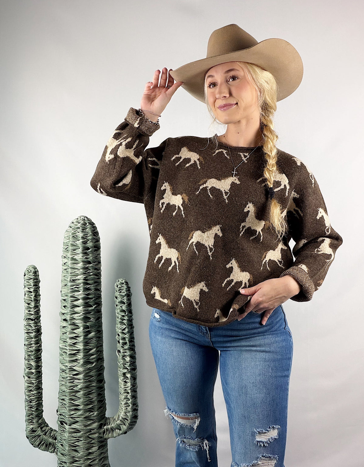 The Prairie Pony Sweater
