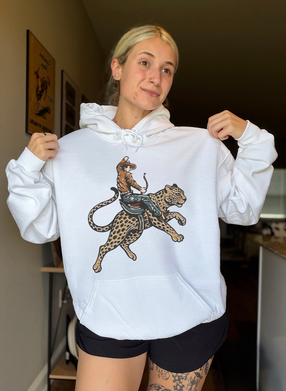 Cowboy Jaguar Hoodie