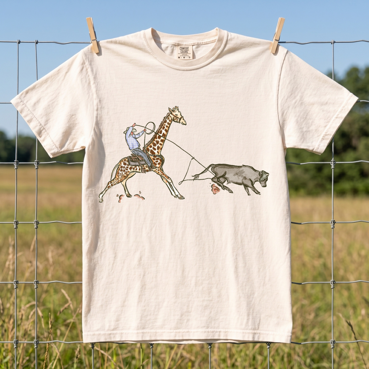 Safari Wrangler COMFORT COLORS TEE