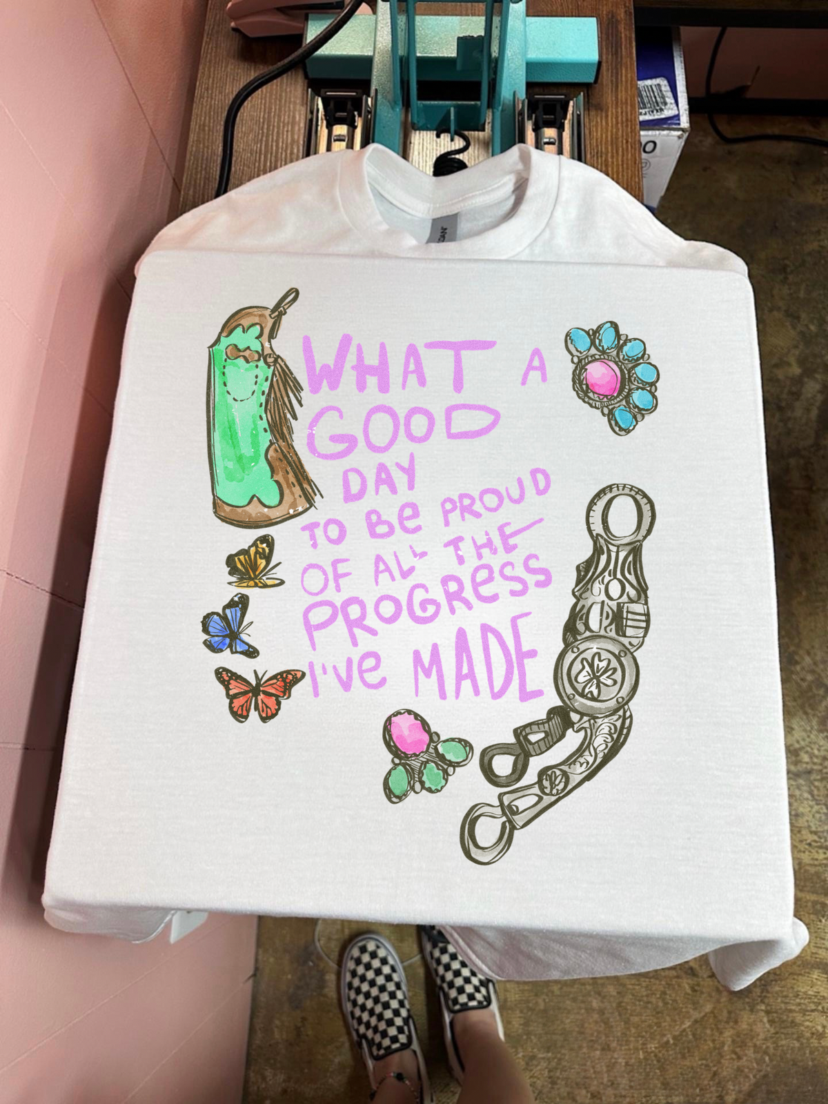What A Good Day TEE or CREWNECK