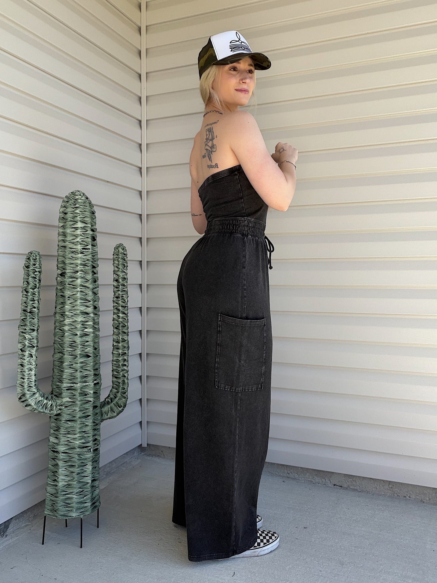 Wide-Leg Jumpsuit