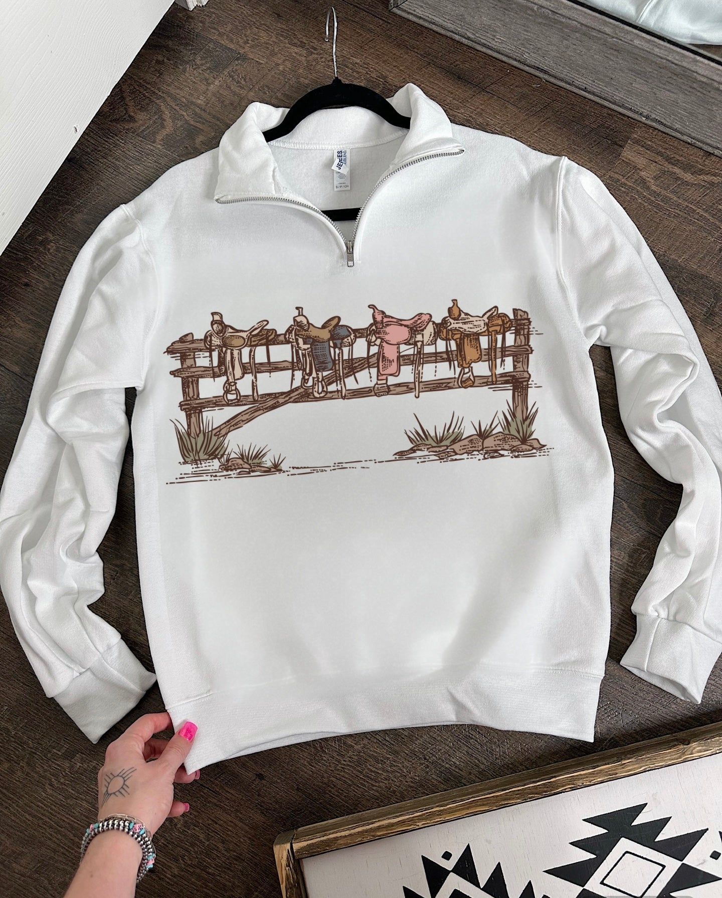 Back In The Saddle Quarter Zip