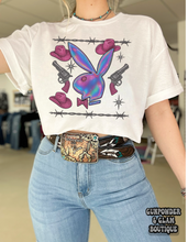 Load image into Gallery viewer, Barbed Wire Bunny Tee or Crewneck
