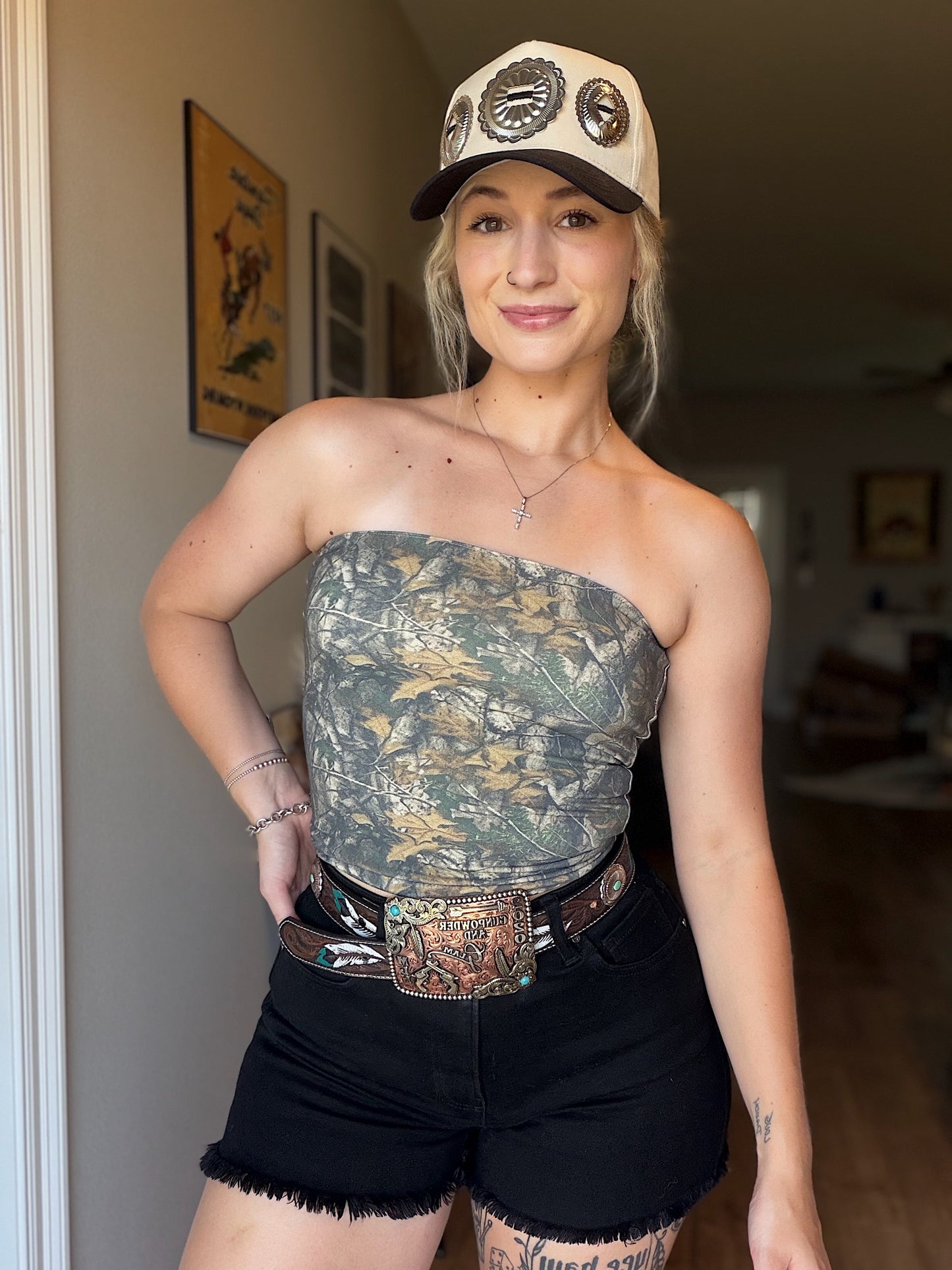 Camo Tube Top
