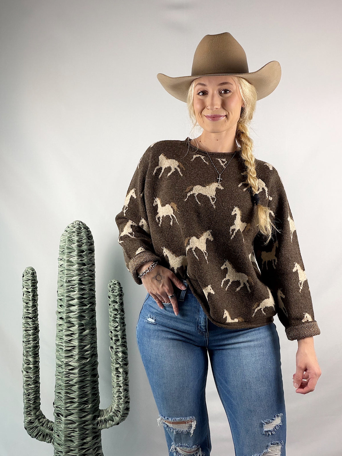 The Prairie Pony Sweater