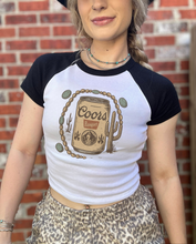 Load image into Gallery viewer, Old School Beer Baby Tee
