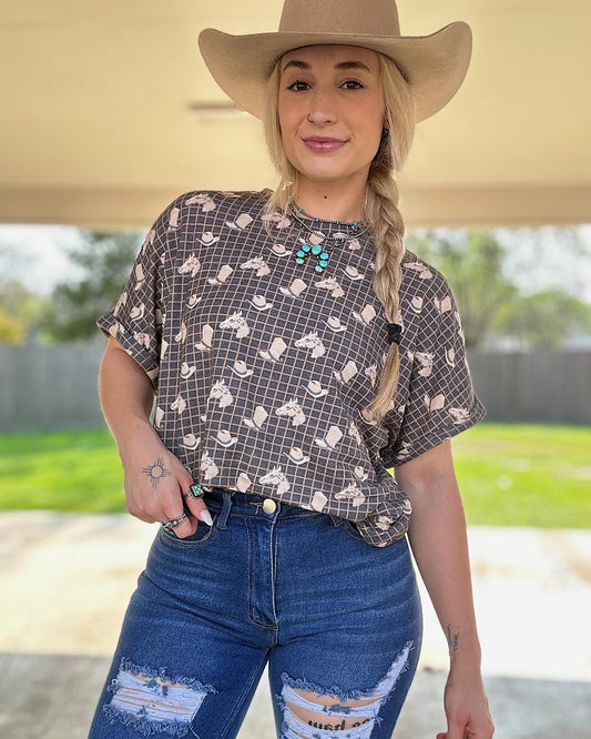 Grit N Grind Oversized Top