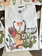 Load image into Gallery viewer, Western Vet Tech TEE, CREWNECK or QUARTER ZIP
