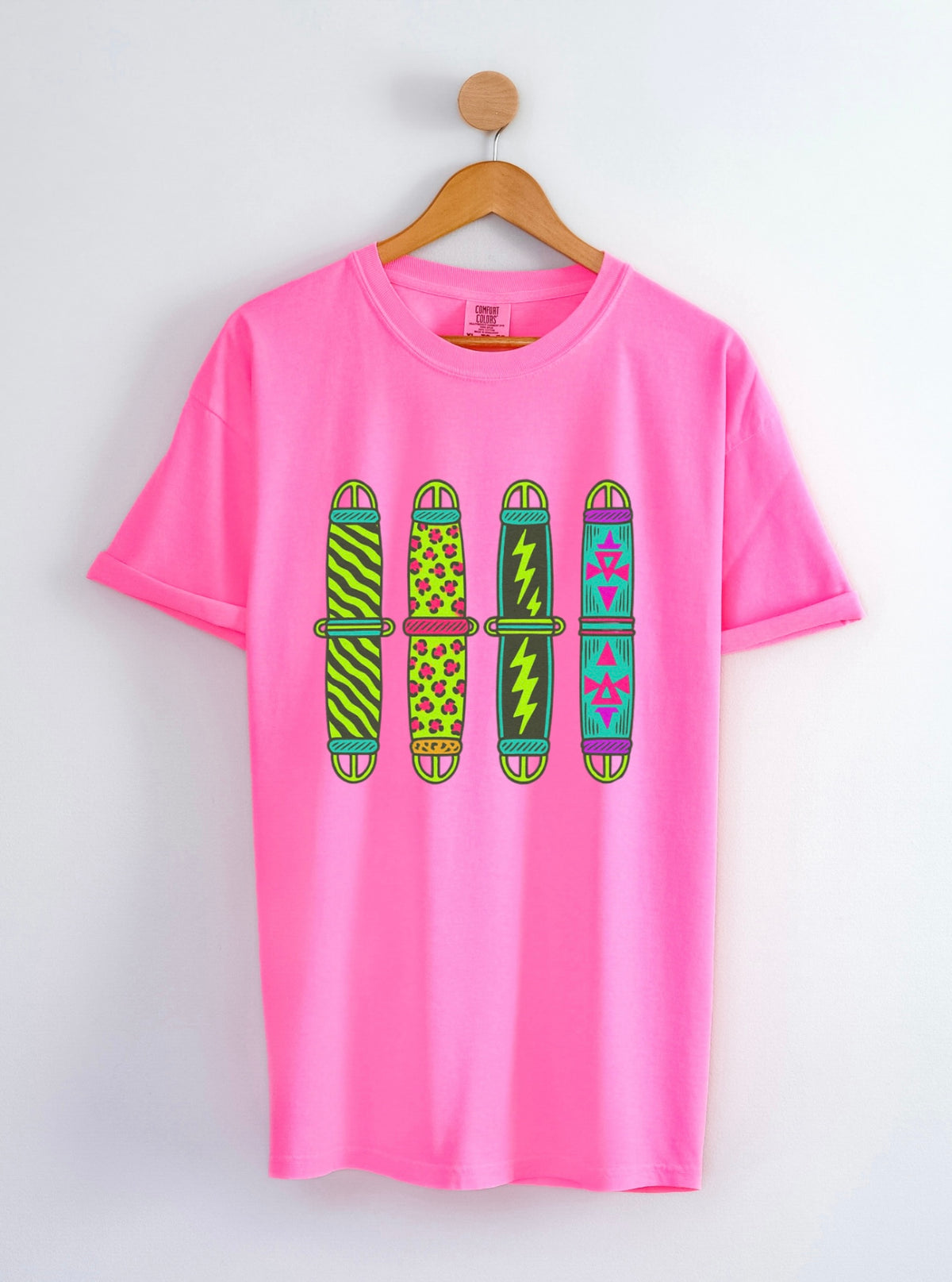 Neon Cinches COMFORT COLORS TEE