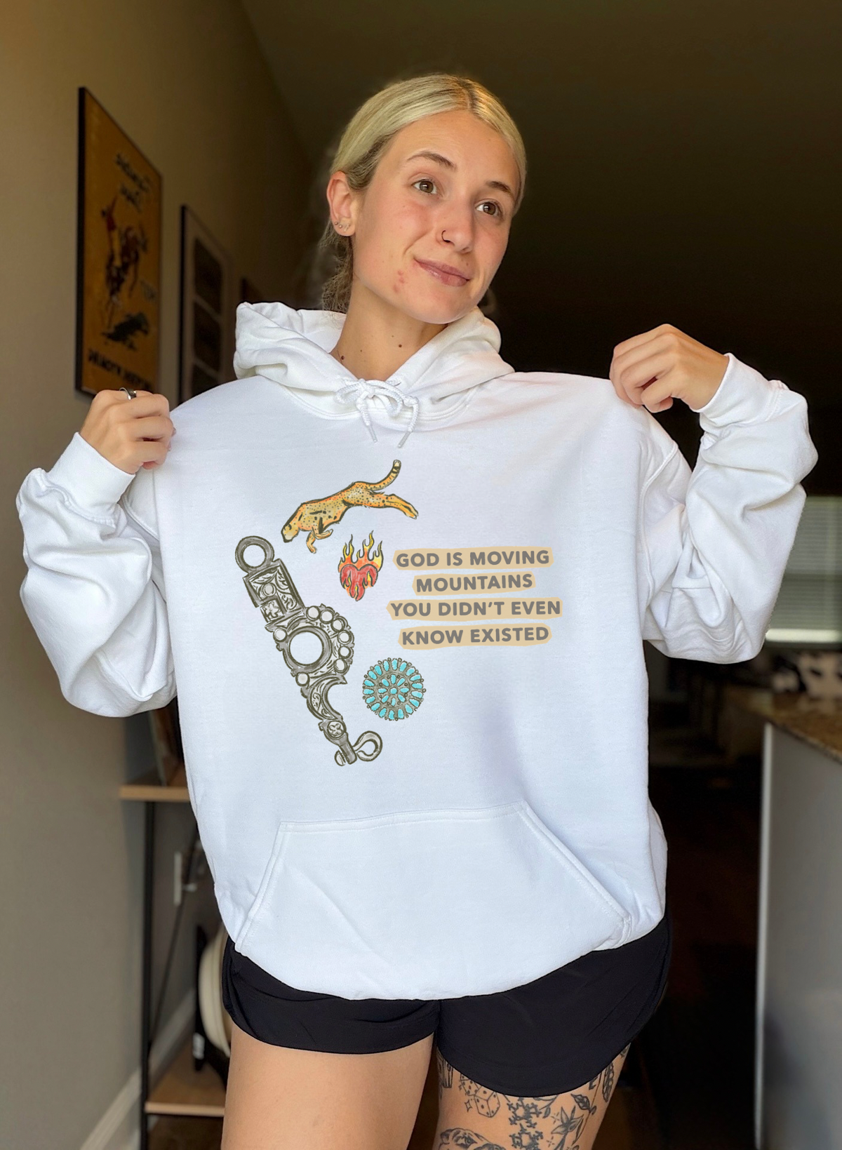 God Is Moving Mountains Hoodie