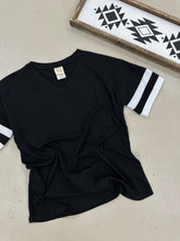 Load image into Gallery viewer, The Varsity Tee (Black)
