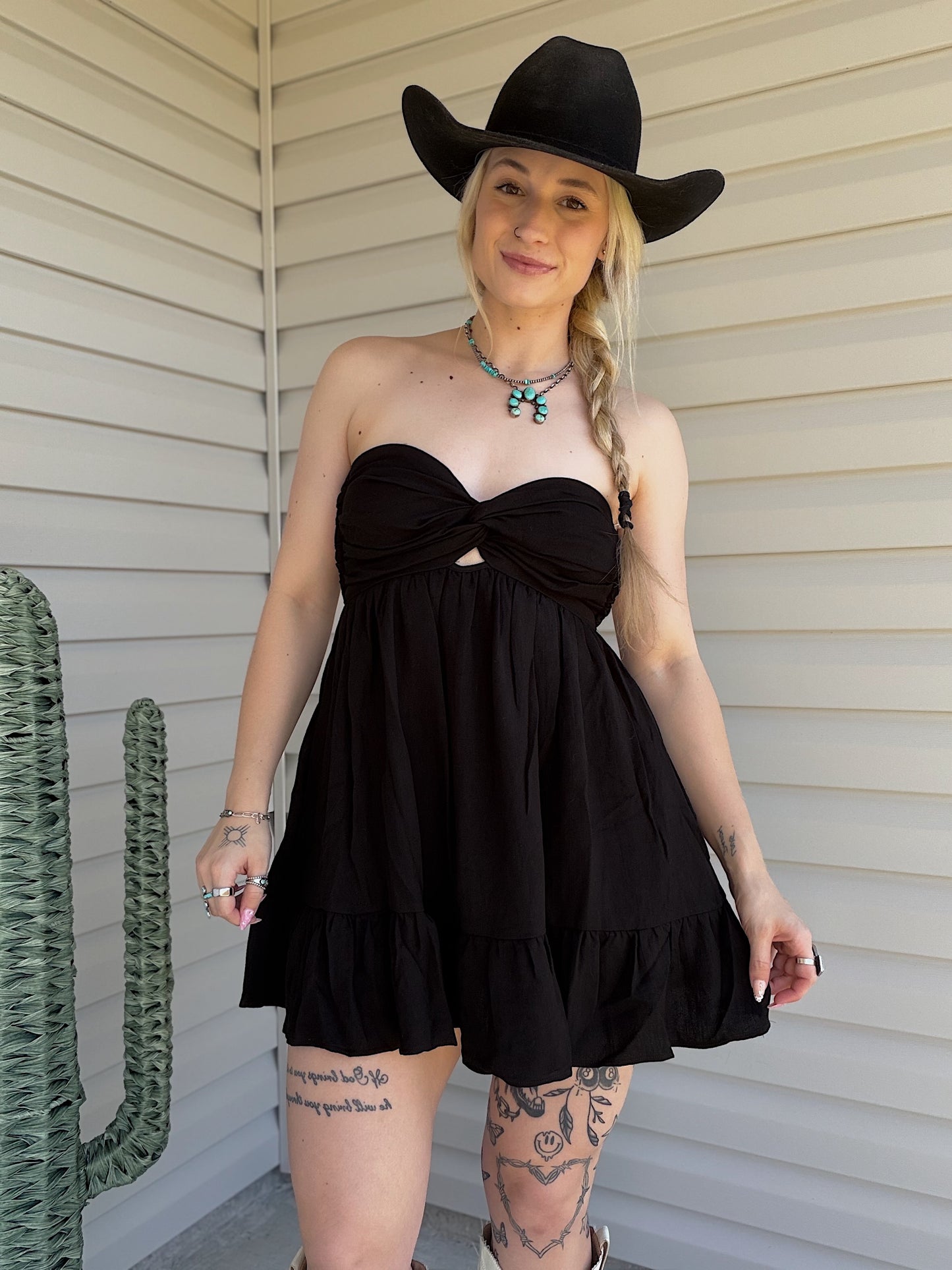 The Lil’ Black Dress (Open Back)
