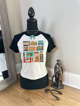 Load image into Gallery viewer, Vintage Western Matchbox Baby Tee
