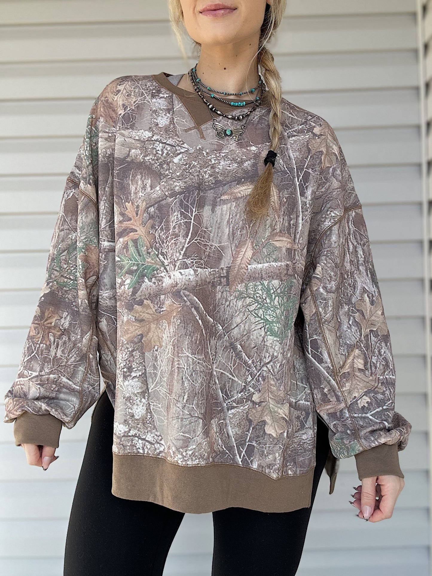 The Vintage Camo Top