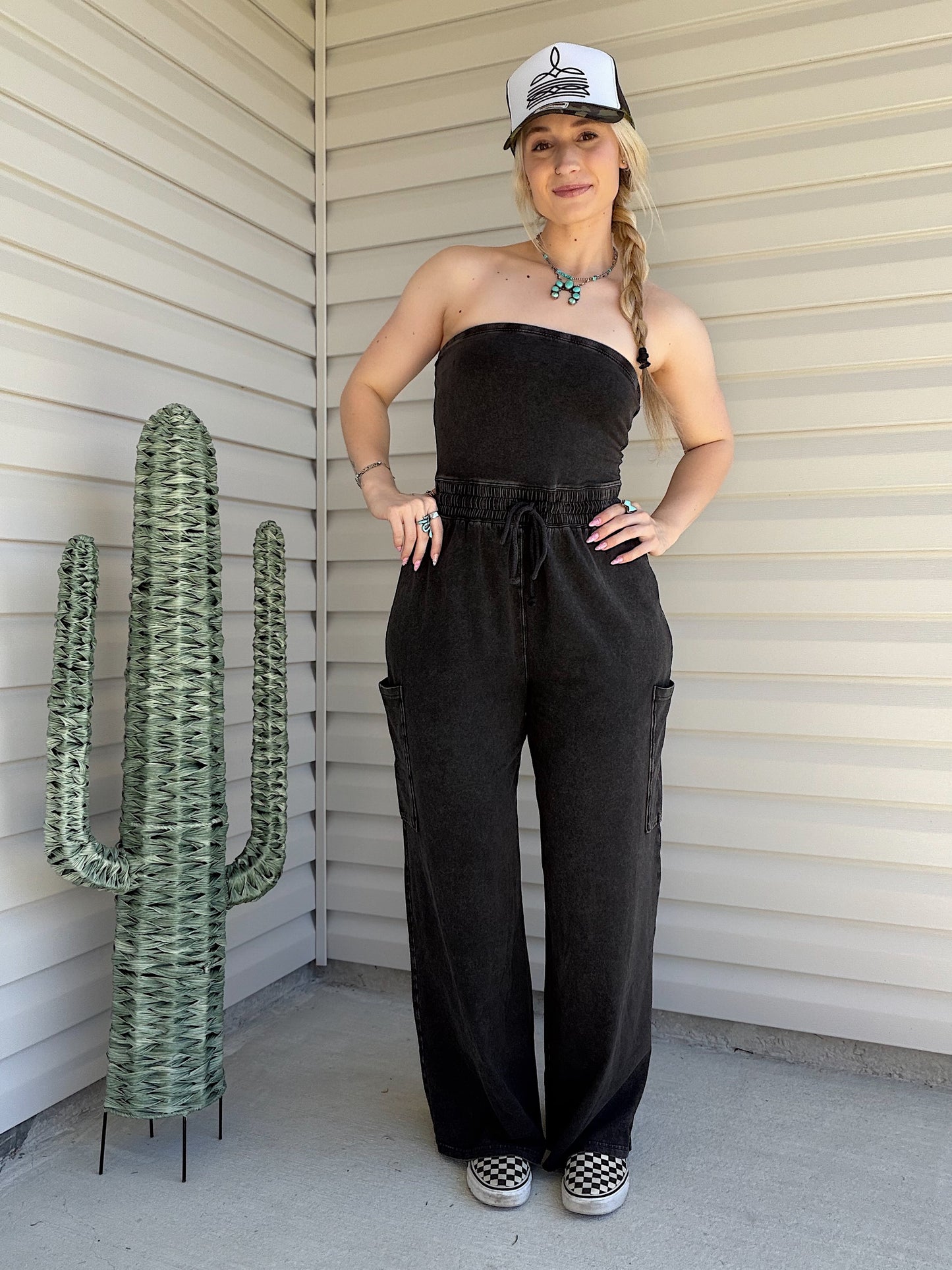 Wide-Leg Jumpsuit