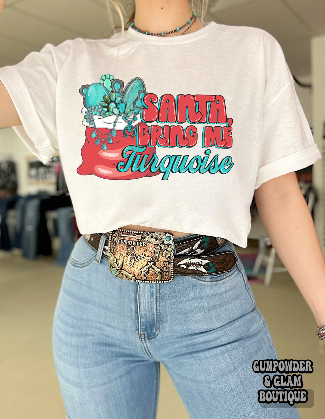 Bring Me Turquoise Tee or Crewneck