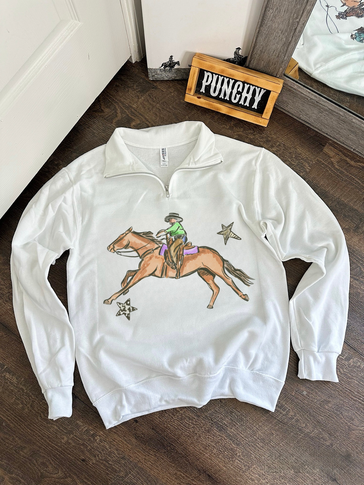Cosmic Cowboy Quarter Zip