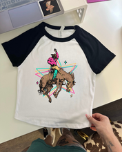 Load image into Gallery viewer, Retro Cowboy Baby Tee
