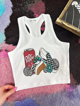 Load image into Gallery viewer, Dr. P &amp; Vans Cropped Tank
