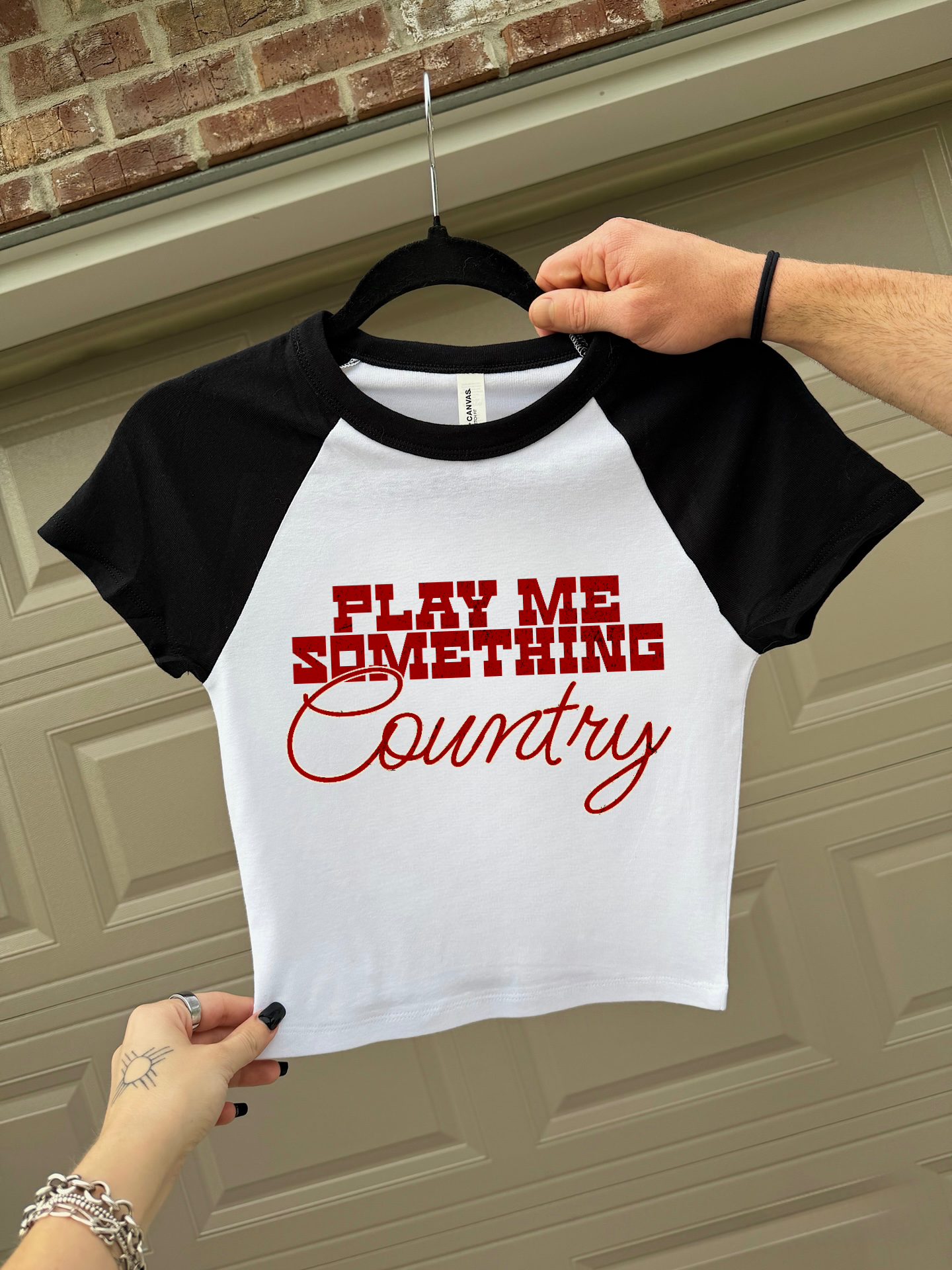 Play Me Something Country Baby Tee