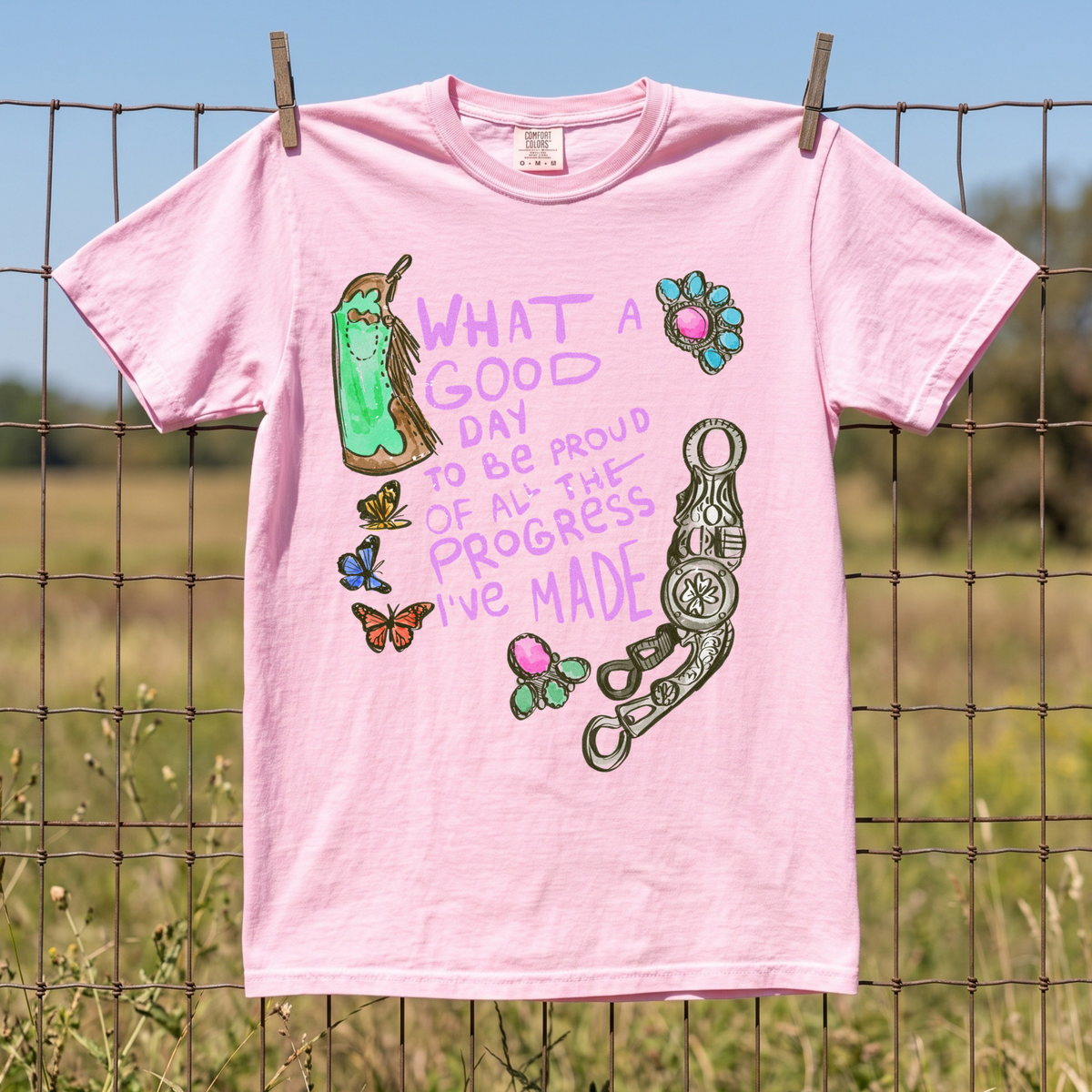 What A Good Day COMFORT COLORS TEE