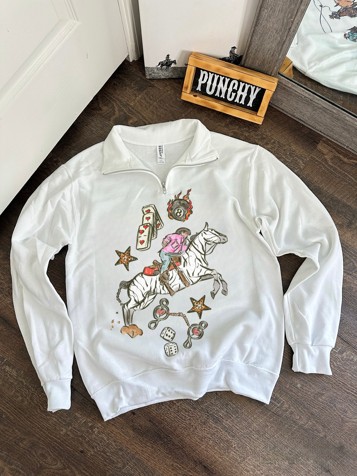 Wild Card Cowboy Quarter Zip