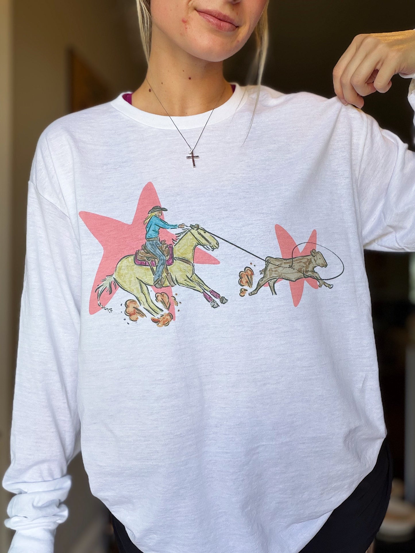 Cowgirl Roundup Long Sleeve Tee