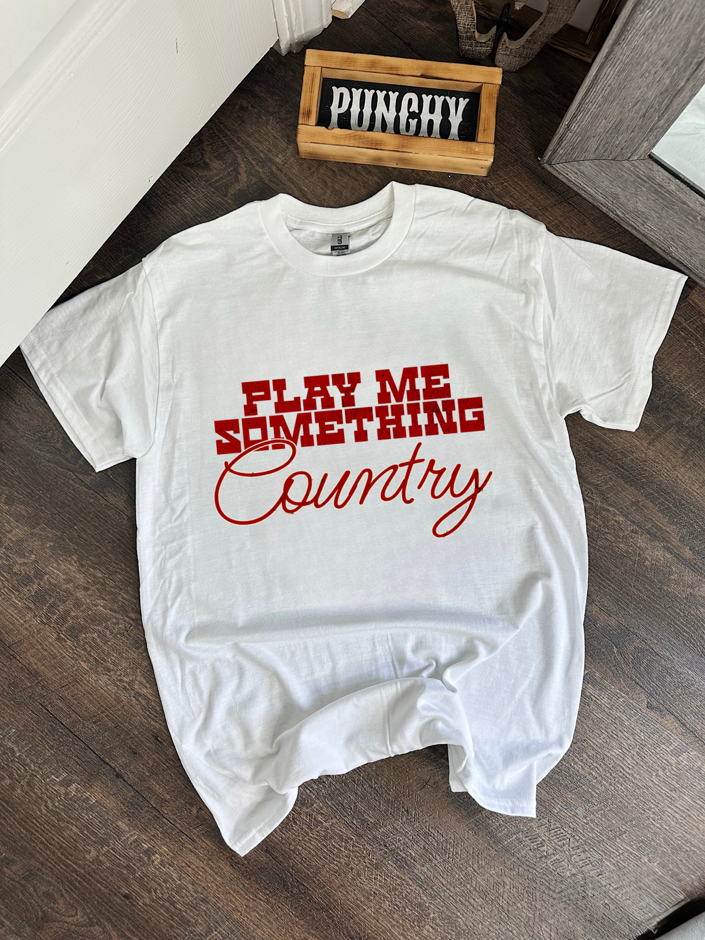 Play Me Something Country TEE or CREWNECK