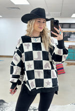 Load image into Gallery viewer, The Checkmate Plush Crewneck
