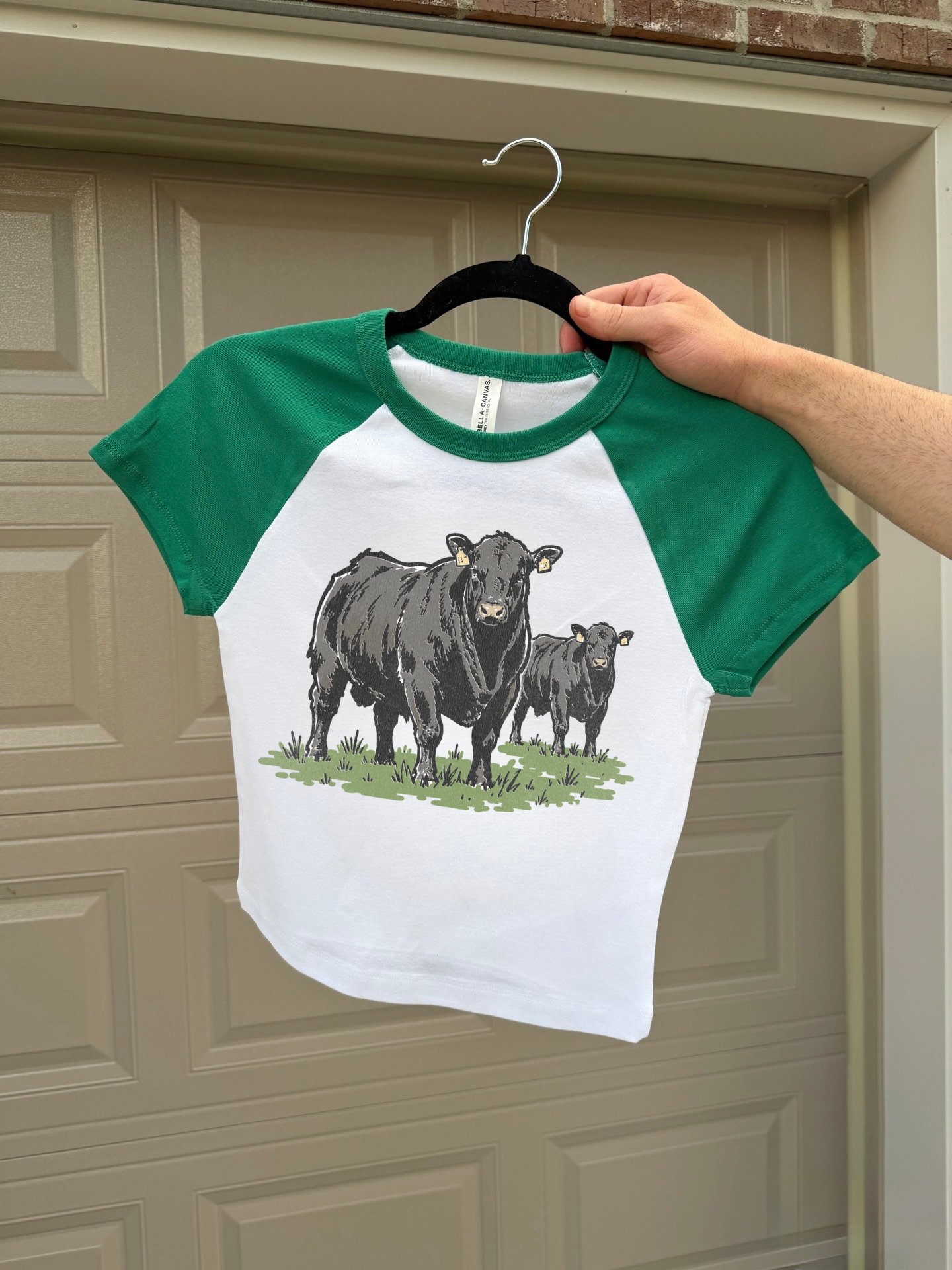 Angus Cow Baby Tee