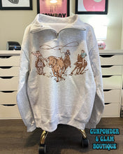 Load image into Gallery viewer, Wild Cowboys Quarter Zip
