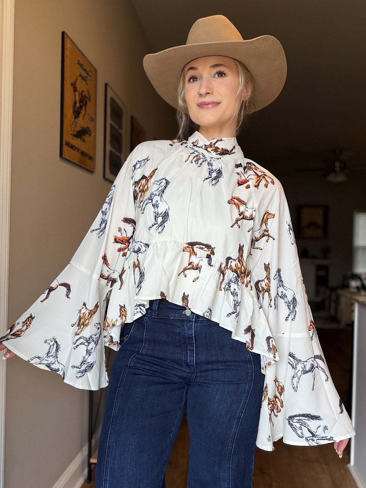 The Western Whimsy Top