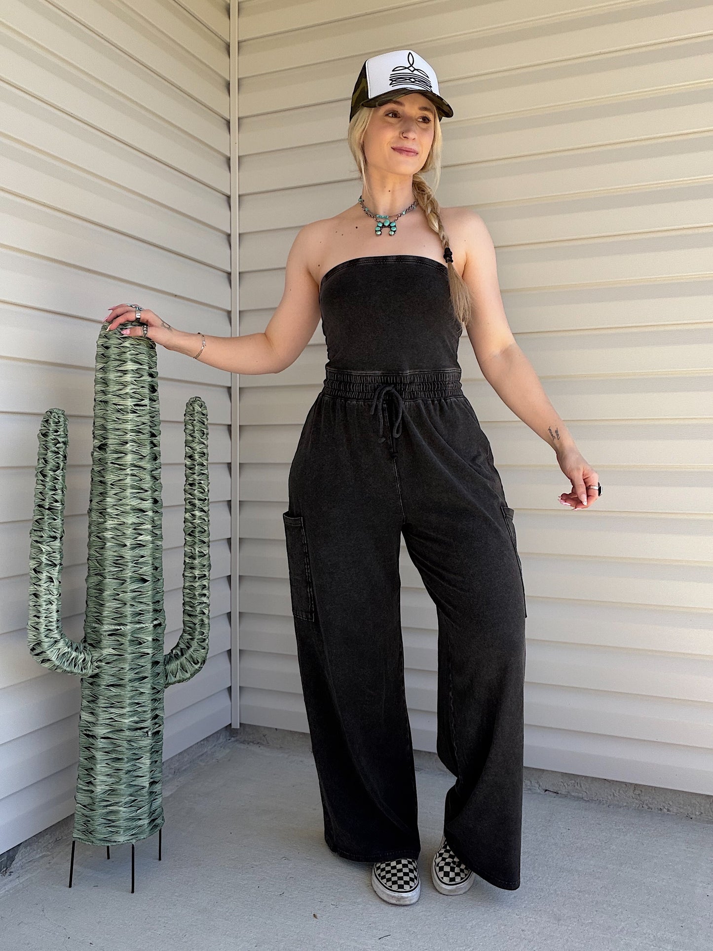 Wide-Leg Jumpsuit