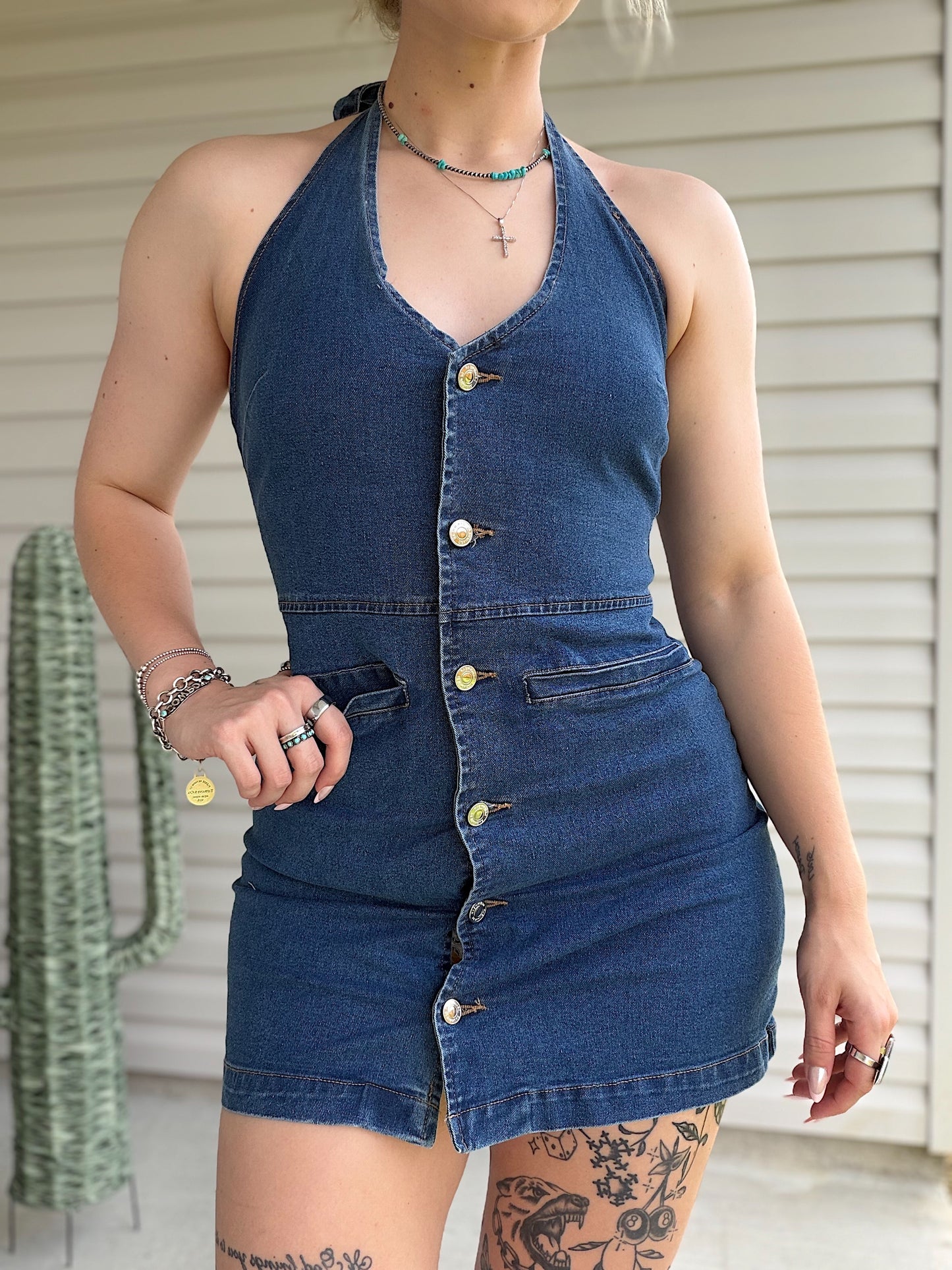 The Bluebell Denim Dress