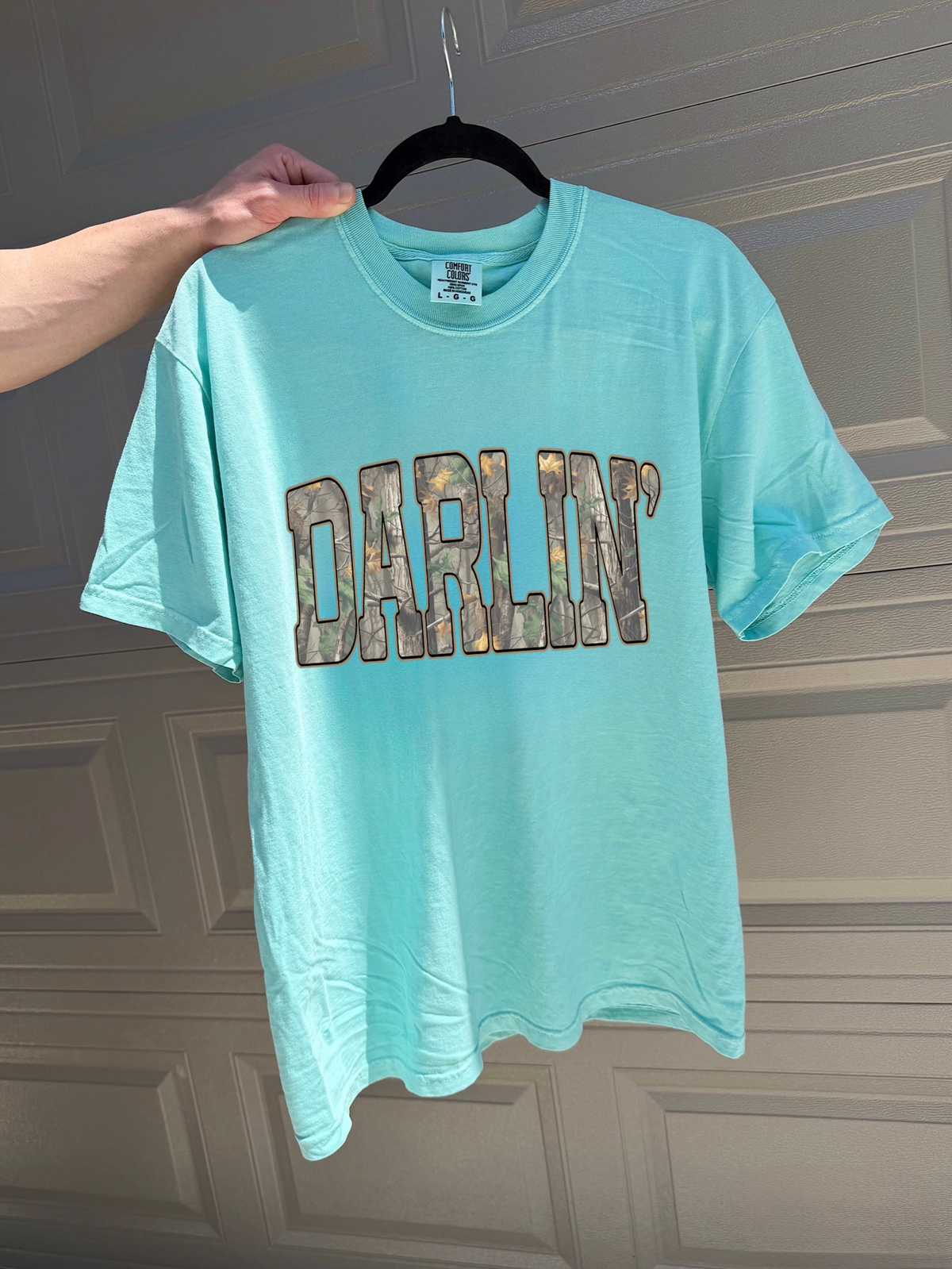Camo Darlin’ COMFORT COLORS TEE