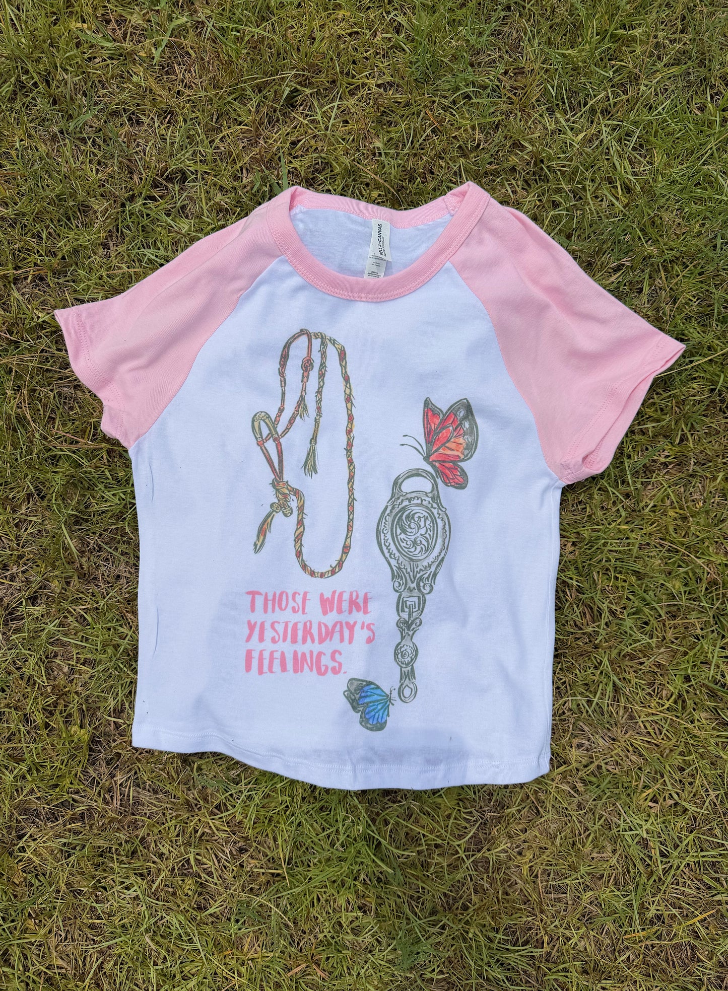 Those Were Yesterday’s Feelings Baby Tee