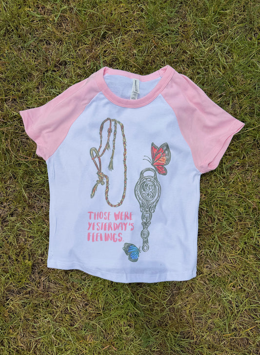 Those Were Yesterday’s Feelings Baby Tee