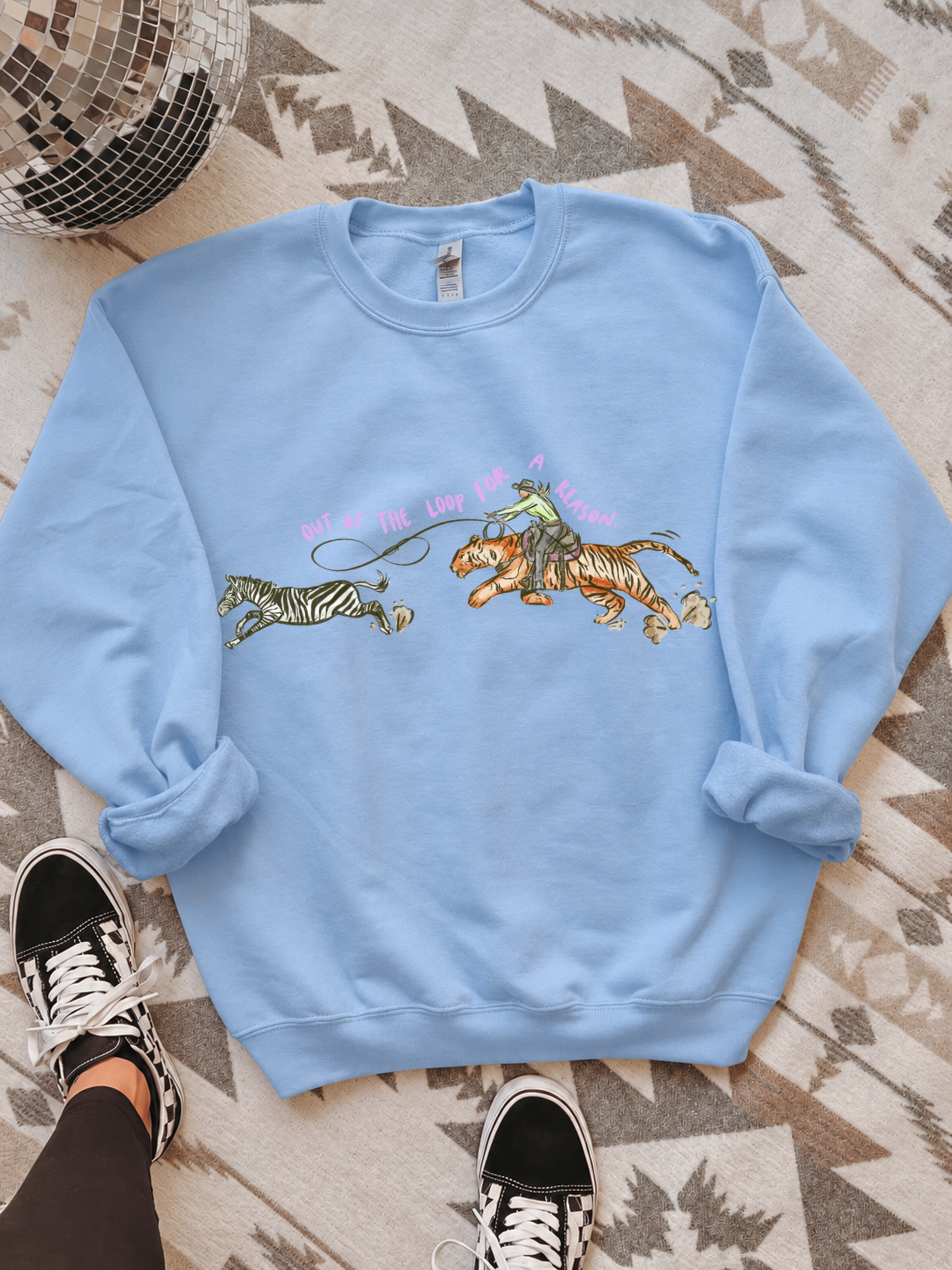 Out Of The Loop For A Reason Crewneck