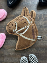 Load image into Gallery viewer, Show Pony Pillow (Brown)
