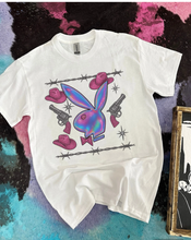 Load image into Gallery viewer, Barbed Wire Bunny Tee or Crewneck

