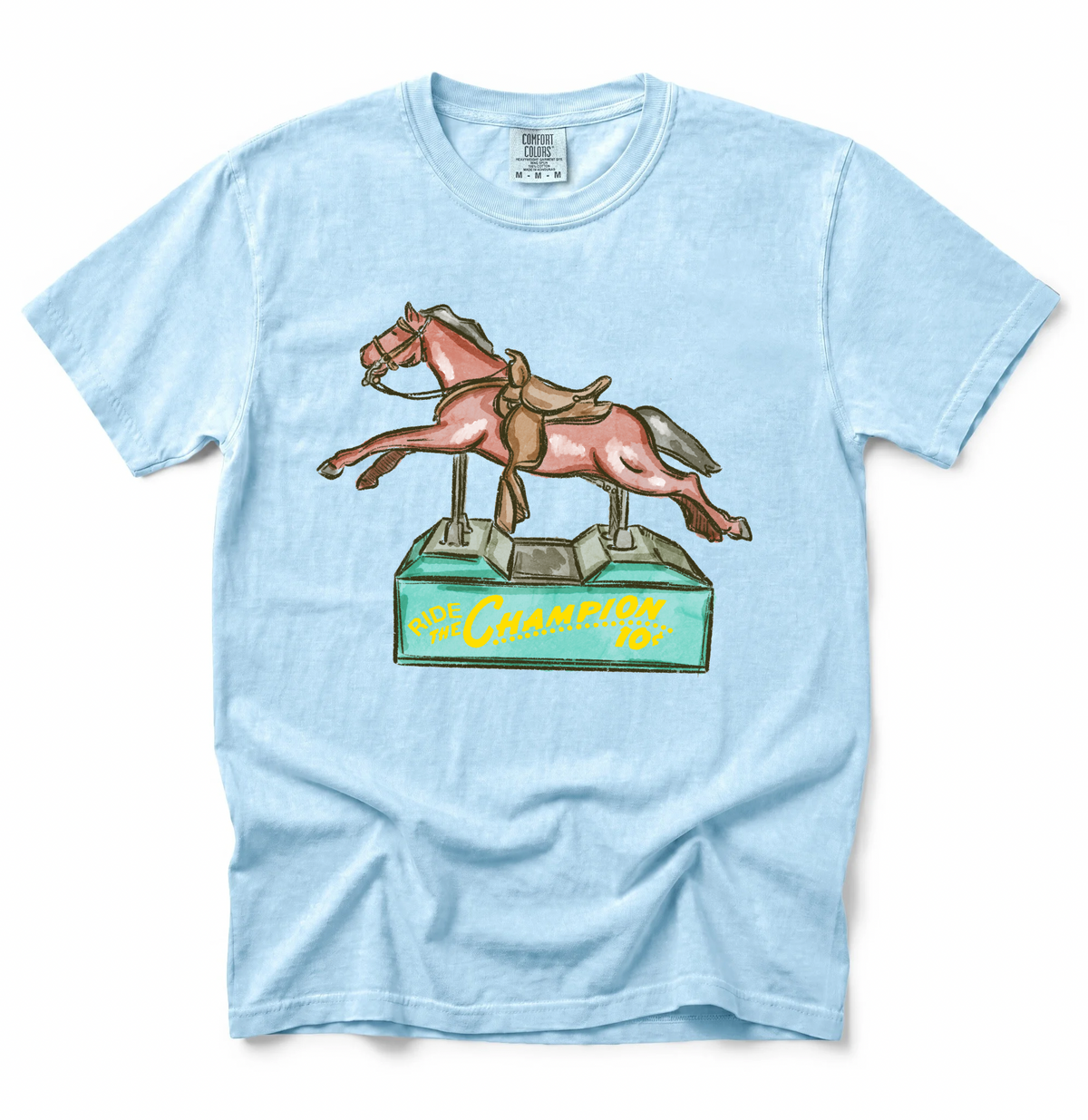 Carnival Cowgirl COMFORT COLORS TEE