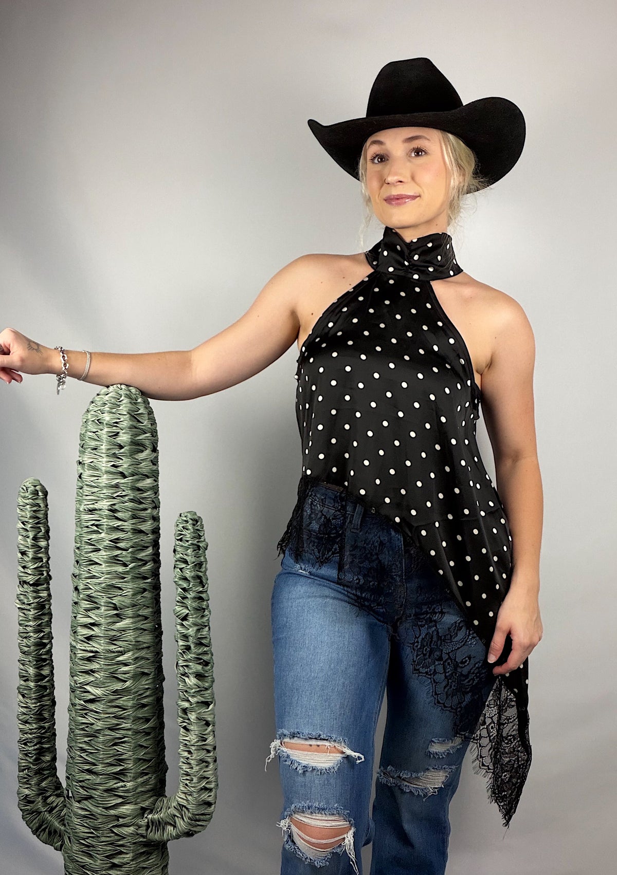 The Dolly Dots Top