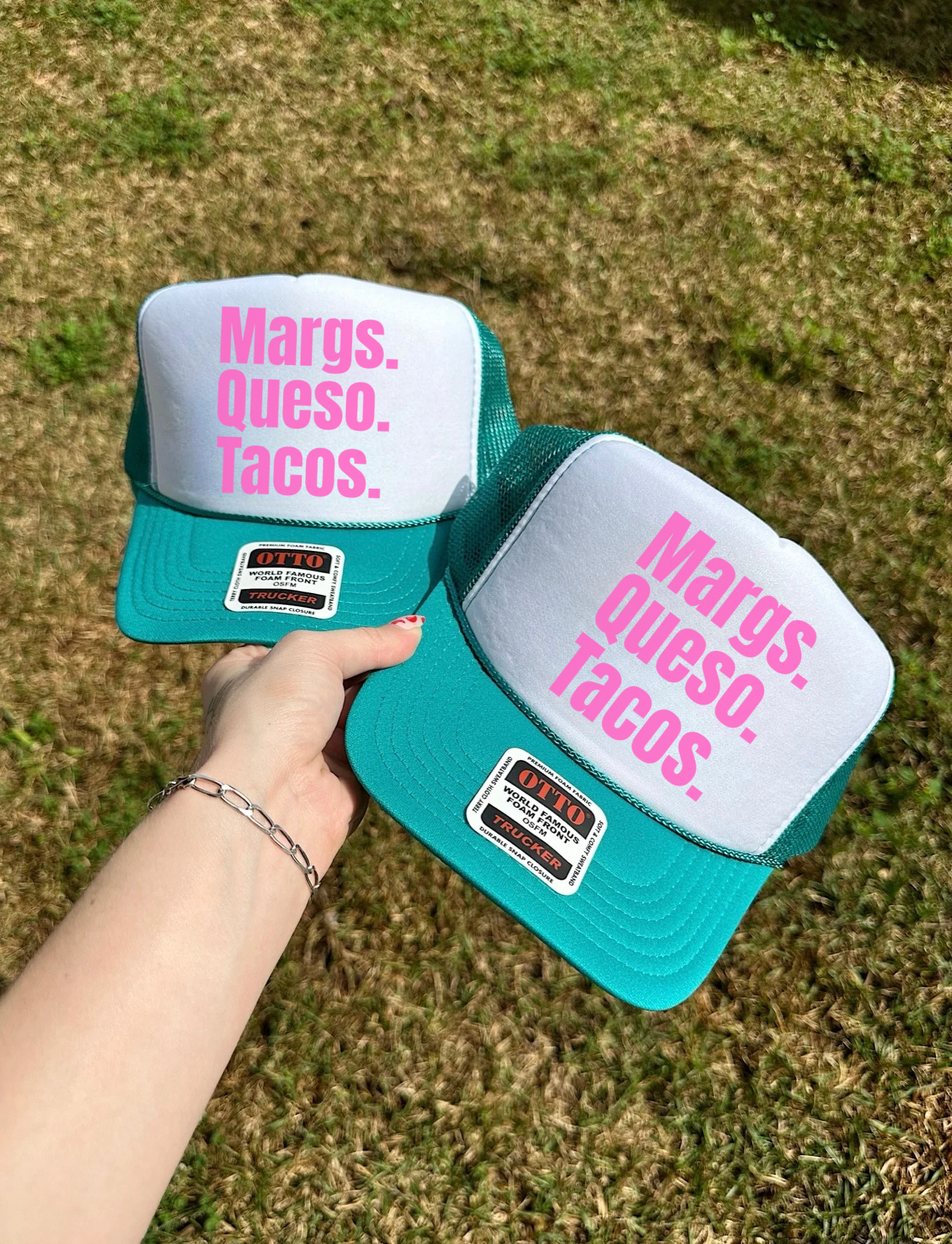Margs Queso Tacos Trucker Hat (Multiple Color Options)